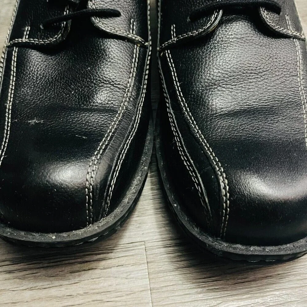 Dockers Black Leather Dress Shoes‎ Oxford Loafers Comfort Walking Men's 10.5